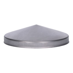 Strieška plechová, ø100mm, 0,8mm guľatá Strieška plechová, ø100mm, 0,8mm guľatá